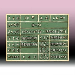 주물 현판 SB63621