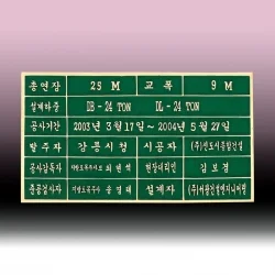 주물 현판 SB63605