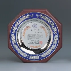 칠보 금속쟁반상패 SB62264