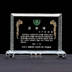 크리스탈상패 WC12027