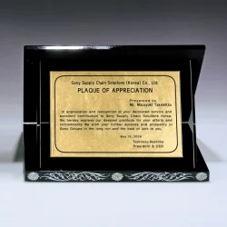 자개 압출 순금 상패 SB83502