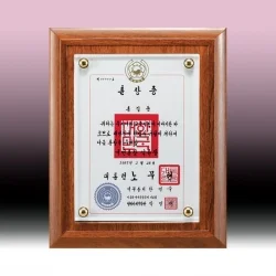 가링木크리스탈상패 KF73763