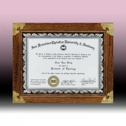 원목금속상패 KF73562