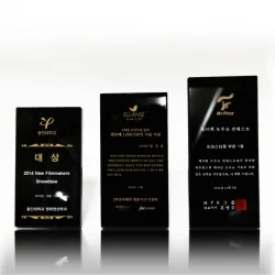 블랙 크리스탈상패 DC20132