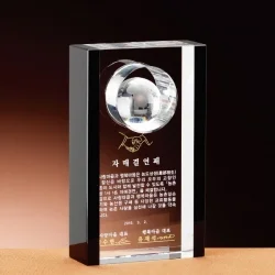 블랙&화이트크리스탈상패 WC92328