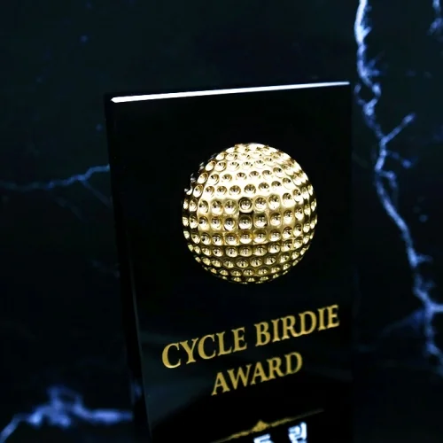 U2075 블랙 크리스탈 상패