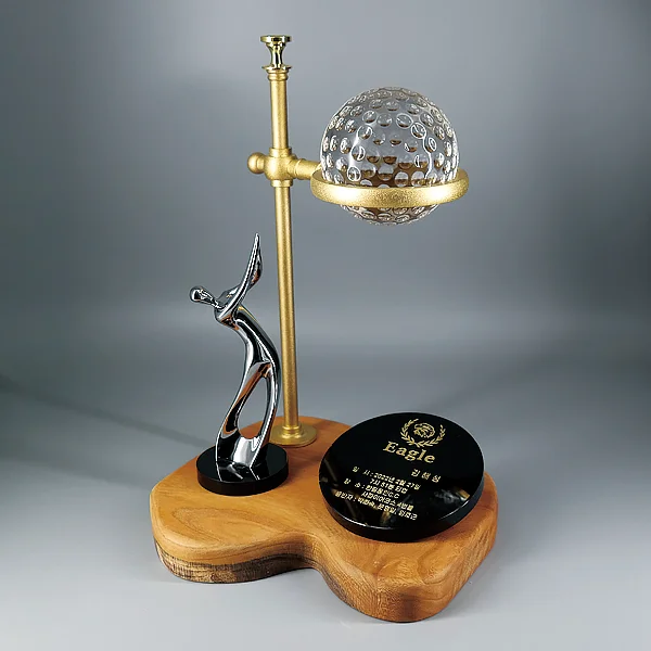 크롬원목트로피 DC70103